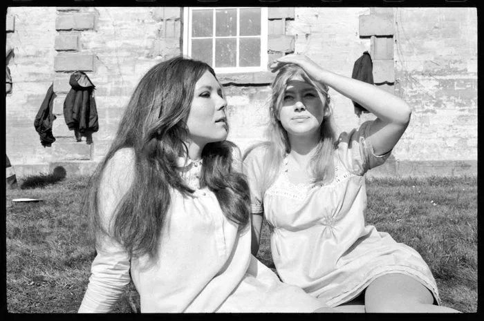 Ladies - Women, Actors and actresses, Great Britain, Black and white photo, Retro, 1968