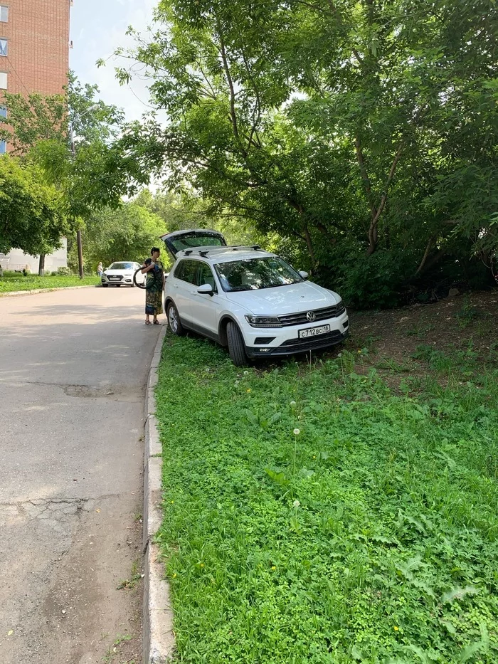 Moral ugliness post - My, Gai, Driver, Autoham, Izhevsk, Longpost, Неправильная парковка, Negative, Traffic rules