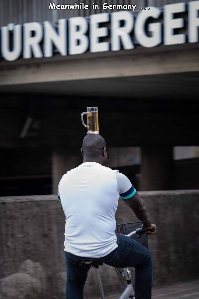 Meanwhile in Germany... - Meanwhile, Germany, Black people, Beer, The photo
