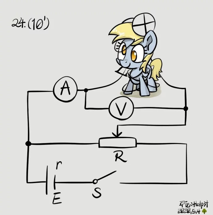 Bulb - My little pony, Derpy hooves, Wiring