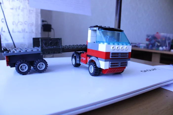 My Long-Range - Eurotruck - My, Lego, Truck, Truckers, Track, Tractor, Longpost