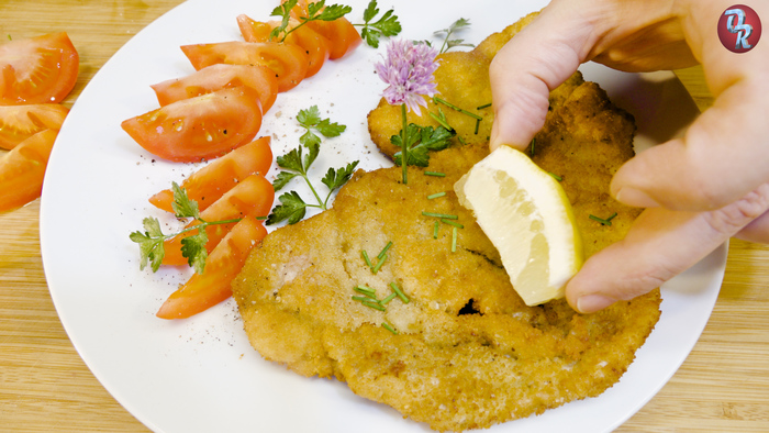 Шницель Еда, Мясо, Вкусняшки, Рецепт, Видео рецепт, Кулинария, Вкусно, Диета, Длиннопост