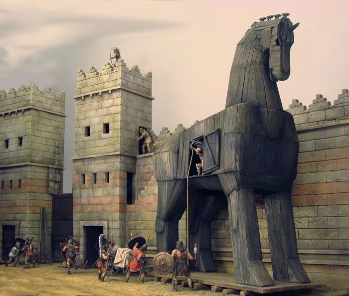 Was there a real Trojan horse? - My, Story, Military history, Archeology