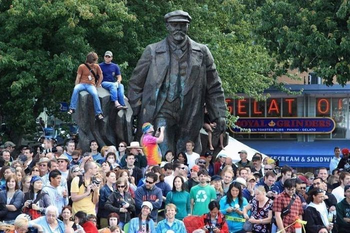 Seattle, Washington, 2017 - The photo, USA, the USSR, Seattle, Lenin monument