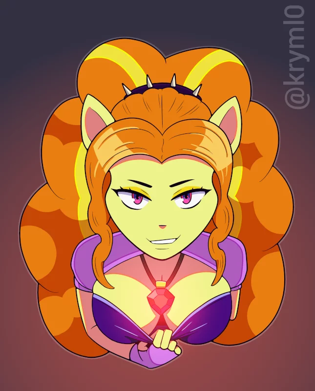 *Hypnosis* - My little pony, Equestria girls, Anthro, Adagio dazzle, MLP Edge