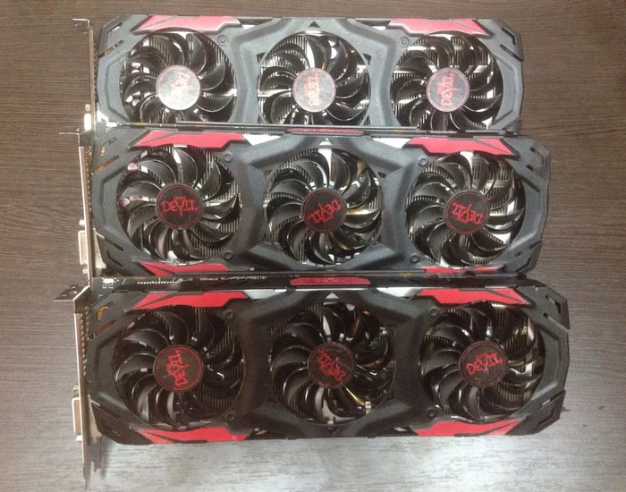 Is there life after mining? Repair of three PowerColor AXRX 480 8Gb - My, Repair of equipment, Video card, Mining, Repair, Rx480, Mining Farm, Firmware, Freebie, Longpost