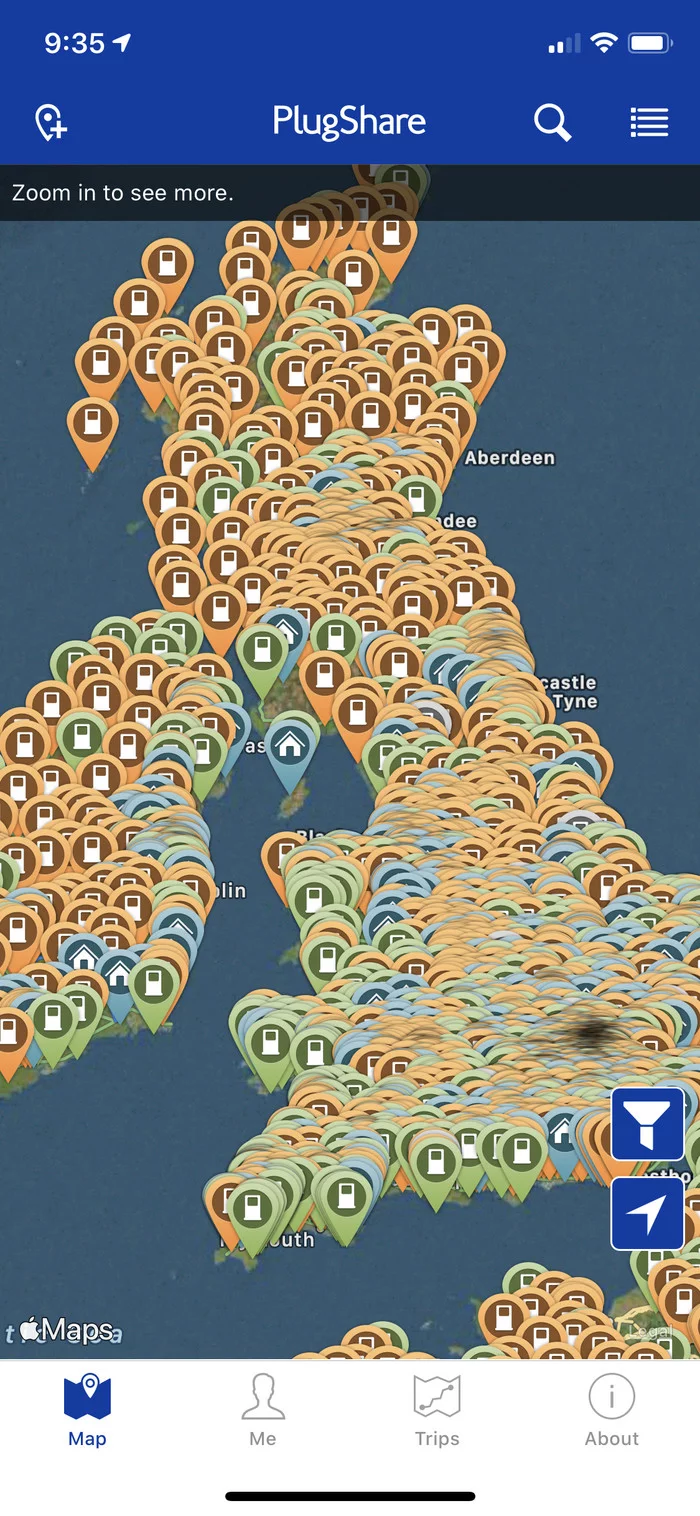 Electric vehicle charging network in Britain - My, Electric car, Charger, Station, Tesla, Great Britain, Ecology, Global warming, Longpost