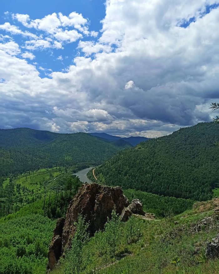 5 days of wind: stage 2 - My, Cycling, Tourism, Khakassia, Video, Longpost