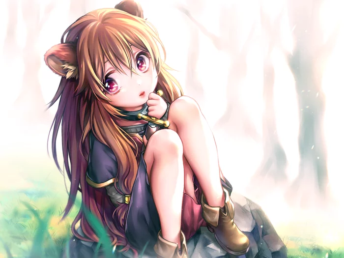 Smol Raphtalia - Raphtalia, Tate no Yuusha no Nariagari, Anime Art, Animal Ears, Аниме, Loli, Арт