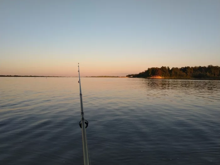 Volga, evening, float - Fishing, Sunset, Evening, Relaxation, Summer, Volga river