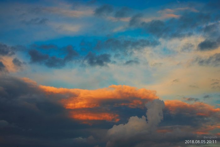 The sky as the main subject of photography - My, The photo, Sky, Clouds, Atmosphere, The clouds, Minimalism, Longpost