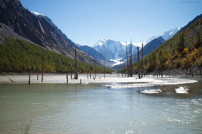 Former lake Maashei. Altai - My, Altai Republic, Mountain tourism, The mountains, Hike, Outdoor, Nature, wildlife, Landscape, Longpost