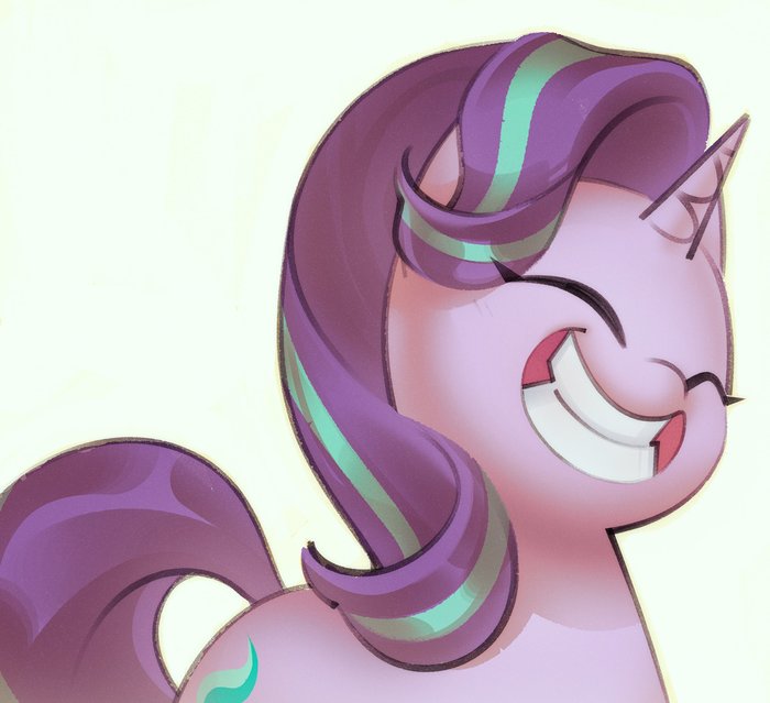  My Little Pony, Ponyart, Starlight Glimmer, Mirroredsea