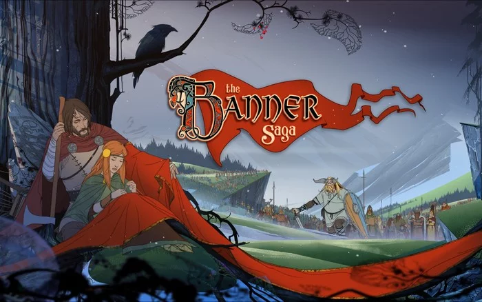 The Banner Saga - a fairy tale with a sad ending - My, Games, Computer games, Game Reviews, Text, Longpost, The Banner Saga, GIF, Video