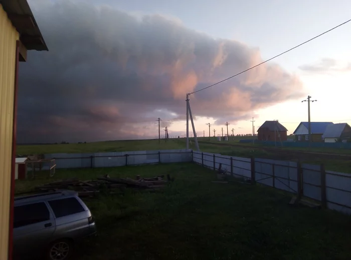 End of the cloud - My, Sky, Evening, Nature