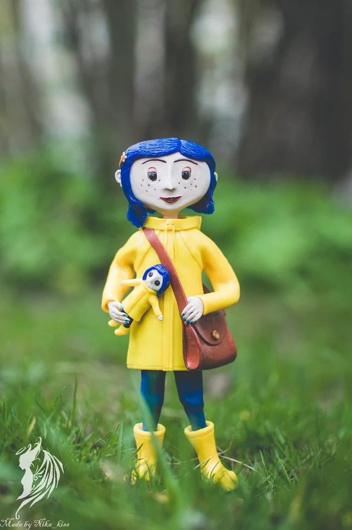 Coraline in Nightmareland or my unfinished construction - My, Handmade, Polymer clay, Coraline in Nightmare Land, Needlework without process, Figurines, Nika_kiss, Longpost