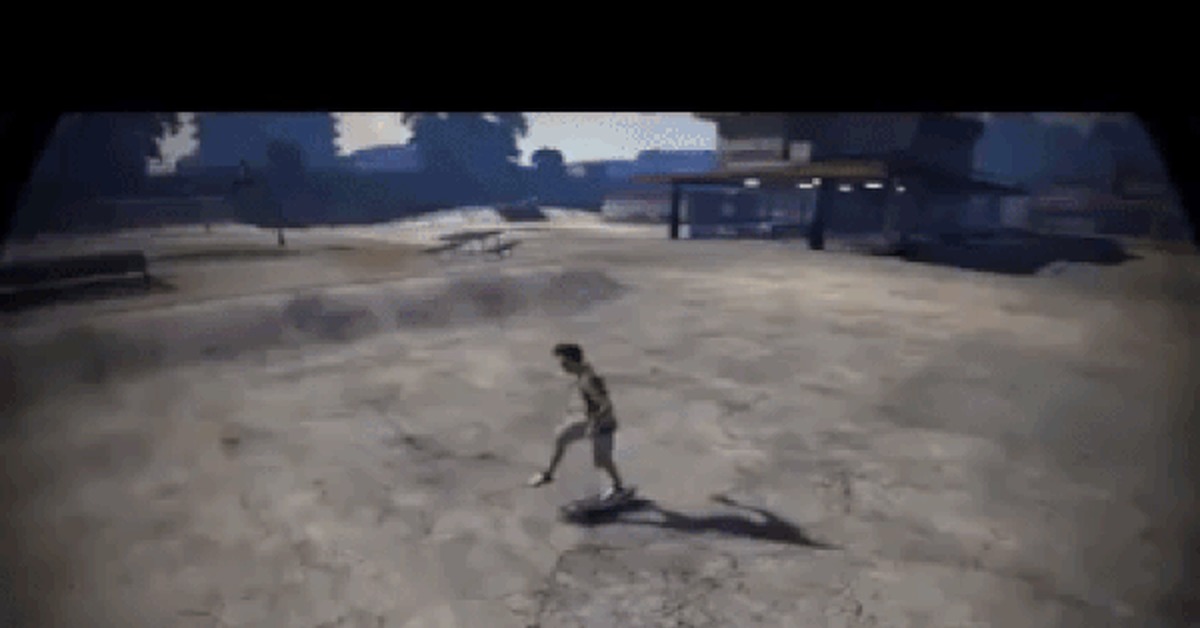 Played with physics, physics won - Skate 2, Games, Computer games, Video game, Game humor, Gamers, GIF