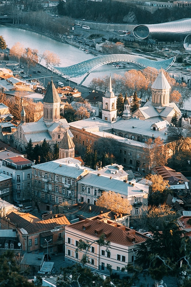 Incredibly beautiful, soulful Georgia - My, Georgia, Travels, Tbilisi, Ananuri, dawn, Longpost