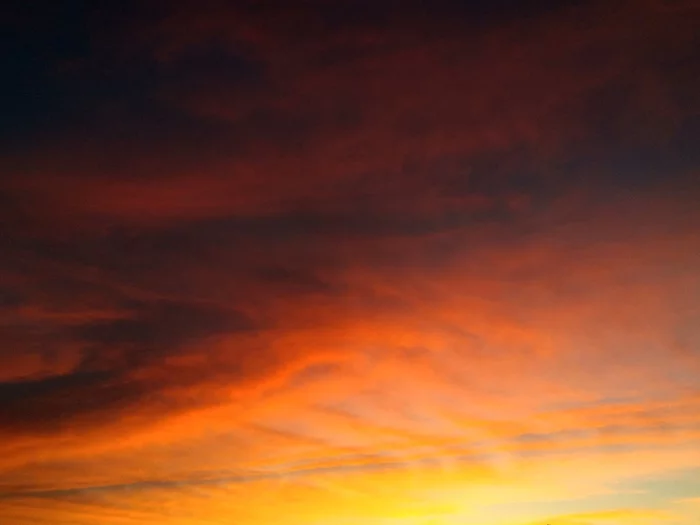 Road to the clouds - My, The photo, Sunset, Sky, Clouds