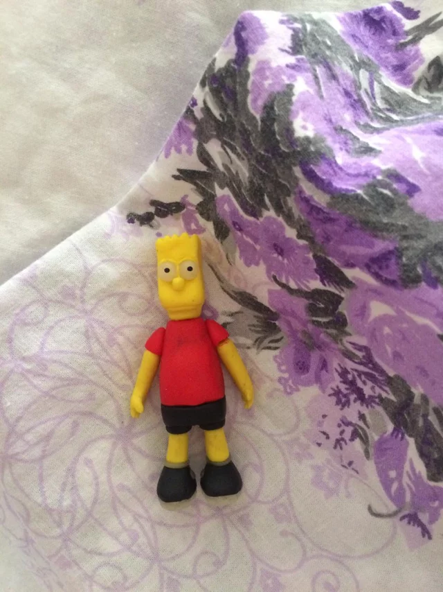Post #7542507 - My, Polymer clay, The Simpsons, Bart Simpson, Needlework without process, Figurines