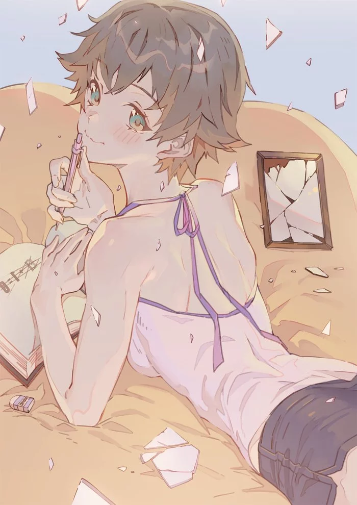 Psst... do you want... - Anime art, Sodachi oikura, Monogatari series, Hong