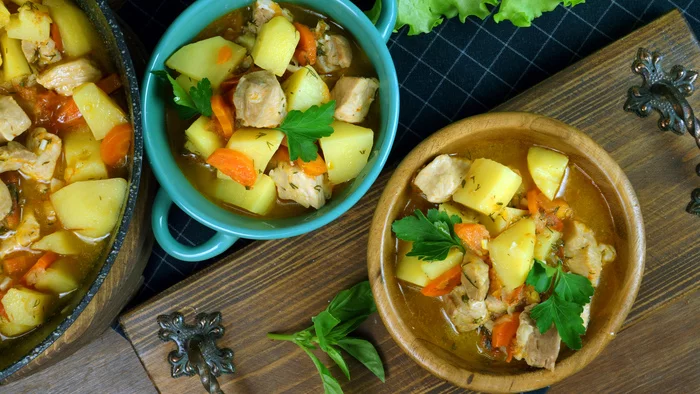 Pork stew with vegetables in a frying pan without any problems - My, Meat, Stew, Food, Cooking, With grandfather at lunch, Video, Longpost, Video recipe, Recipe