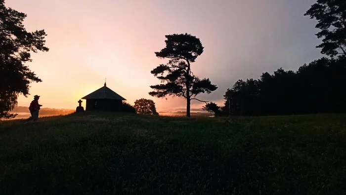 Morning walk - My, Pushkin Mountains, Morning, Walk