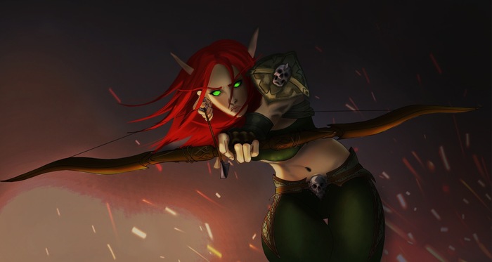 Впереди много артов по вселенной World of Warcraft Если есть интерес наблюдать за прогрессом , то подписывайтесь @art_leoleo