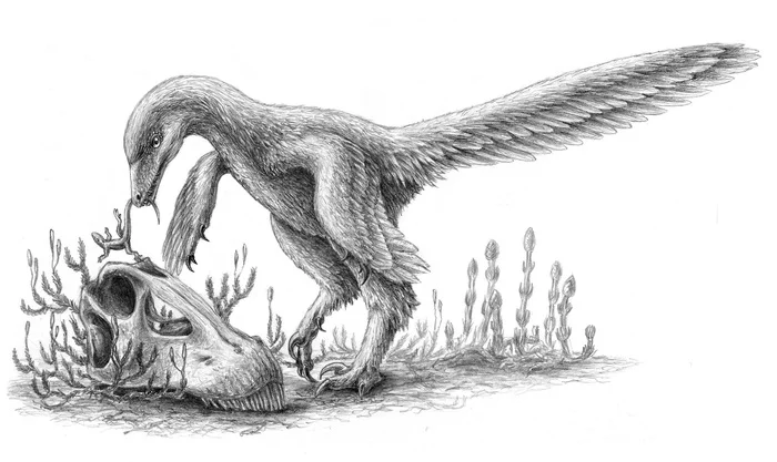 These invisible dinosaurs. Who might we have missed in 2019? - My, Paleontology, Dinosaurs, Evolution, Pencil drawing, Sketch, The science, Longpost