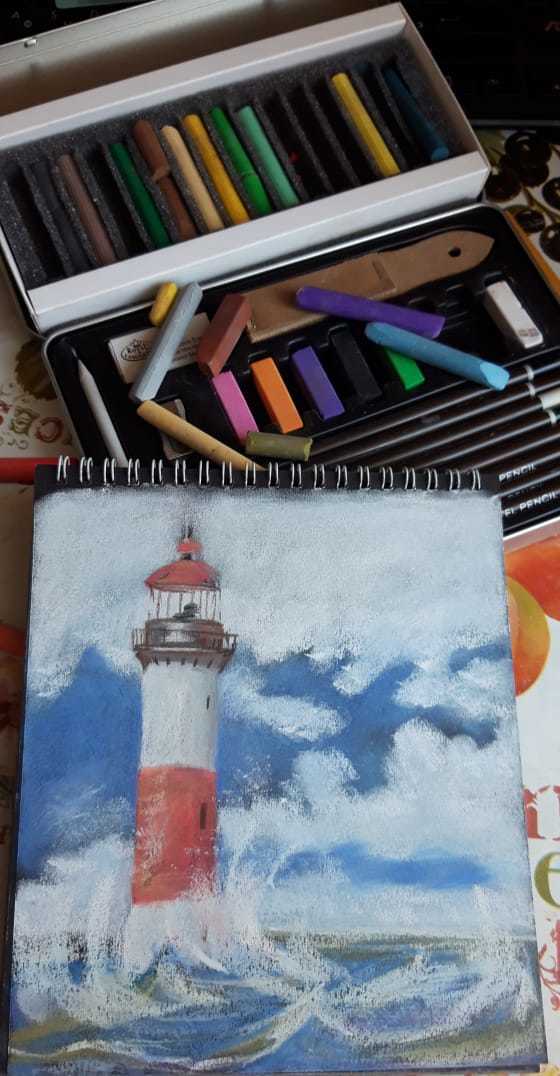 I'm learning to draw with pastels - My, Dry pastel, Hobby, Longpost