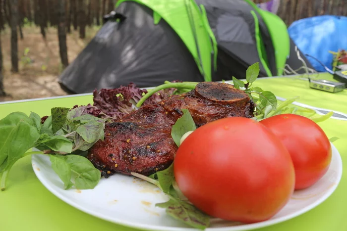 Телячья лопатка в медово-горчичной глазури - Моё, Мясо, Стейк, Соус, Обмазка, Природа, Видео, Рецепт, Кулинария, Видео рецепт