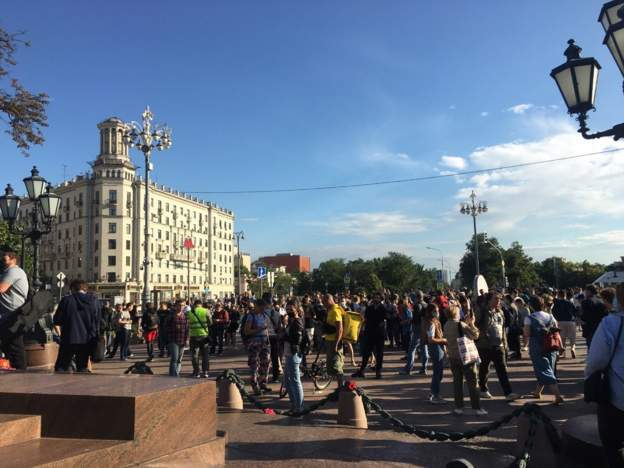 У памятника Пушкину - Митинг, Собрание, Протест, Москва, Длиннопост, Политика