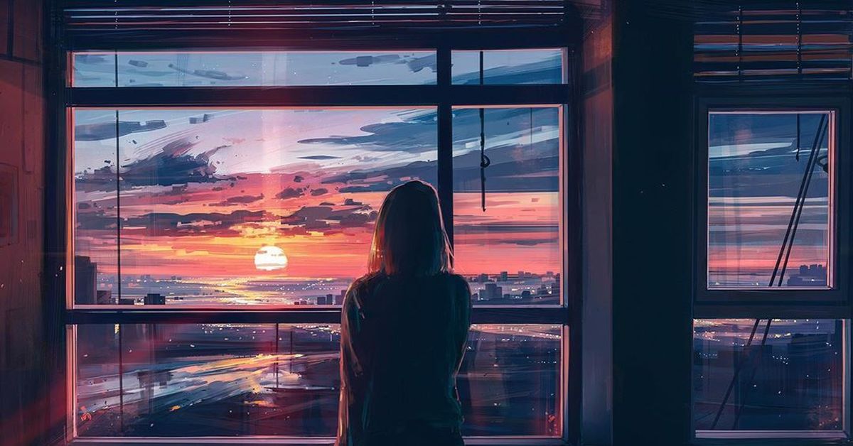 Ночь ожидание. Alena Aenami 4k. Aenami walleeprs. Alena Aenami Art. Девушка у окна фон арт.