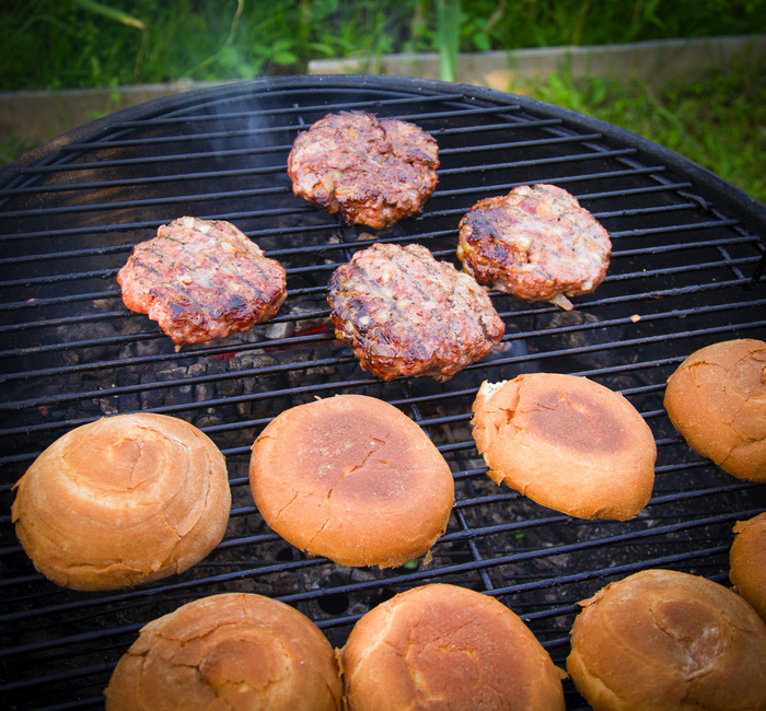 Ленивый бургер с копченым перцем Еда, Рецепт, Кулинария, Вкусно, Мясо, Гриль, Dinoburger, Длиннопост