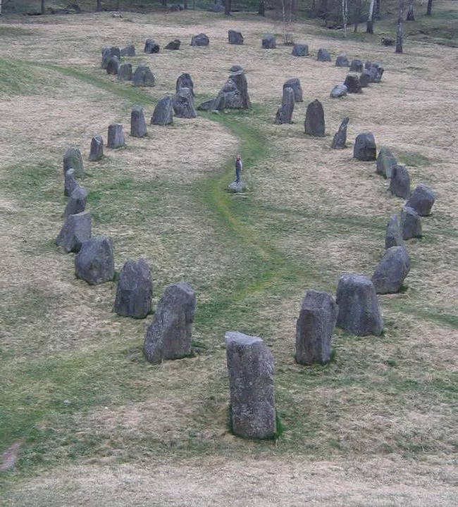 Viking stone ships - My, Scandinavia, Викинги, Story, Middle Ages, Longpost