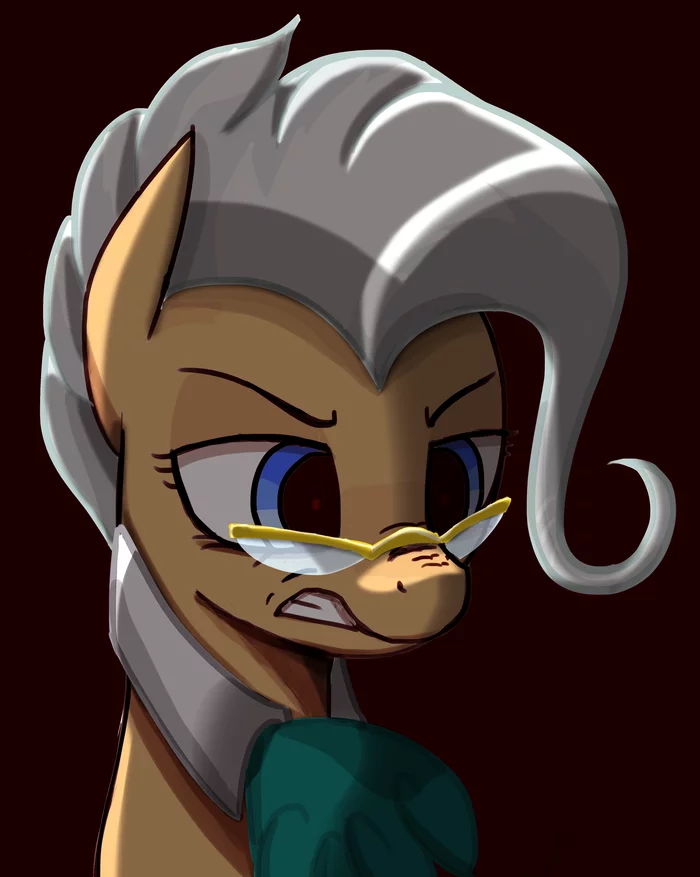 Angry like a horse - My little pony, Mayor Mare