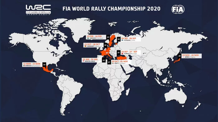 Updated WRC calendar - My, Wrc, Rally, World championship, Автоспорт, Estonia, Race, Rallycar, Longpost
