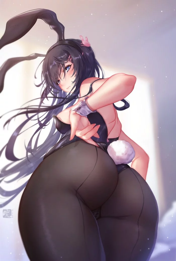 Anime Art - NSFW, Anime, Anime art, Mai Sakurajima, Rascal Does Not Dream of Bunny Girl Senpai