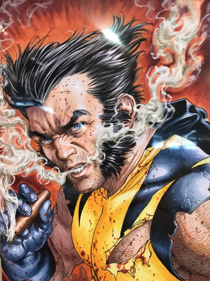 Wolverine by David Yardin - My, Wolverine X-Men, Art, Wolverine (X-Men)