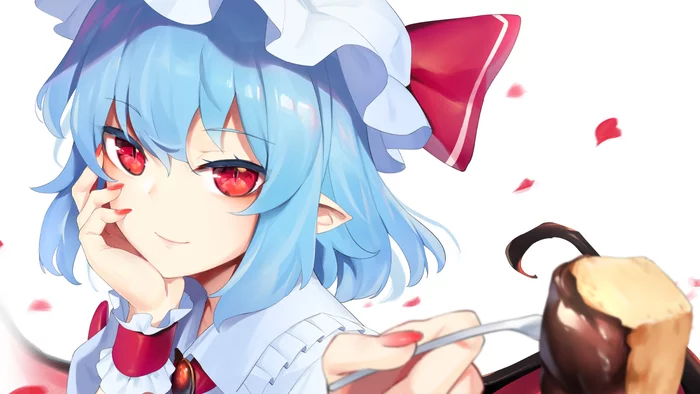 Remilia Scarlet - Touhou, Anime Art, Аниме, Remilia Scarlet, Asutora