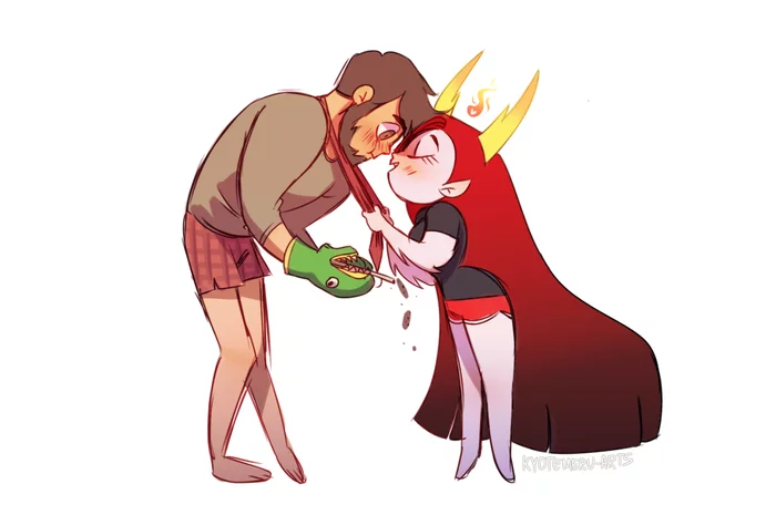 Star vs the forces of evil.Art - Star vs Forces of Evil, Cartoons, Art, Marco diaz, Hekapoo