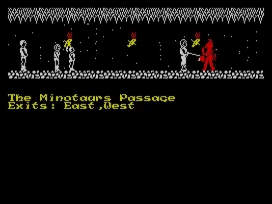 Fantastic Beasts #2.1. Minotaurs in old games, 1981-89 - My, Minotaur, Fantasy, Remembering old games, Retro Games, DOS games, RPG, Dungeons & dragons, Might and magic, Longpost