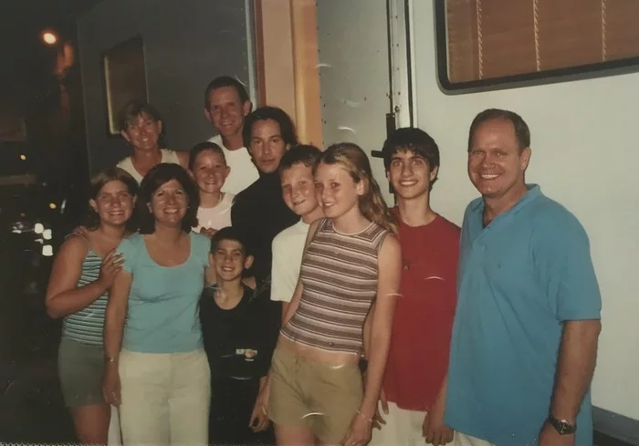 Photo from a family album - Keanu Reeves, Actors and actresses, Celebrities, Photo with a celebrity, The photo, Paris, Family photo, Longpost