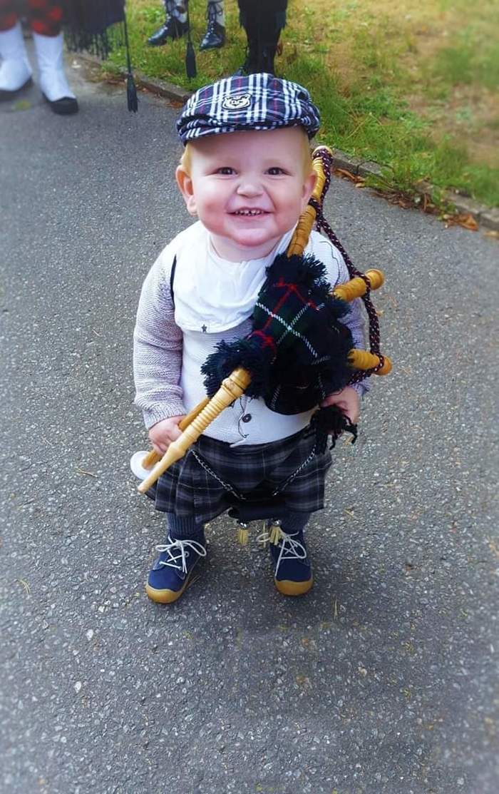 Scotsman - Children, Scotland, Kilt, Bagpipes, Milota, Scotsman