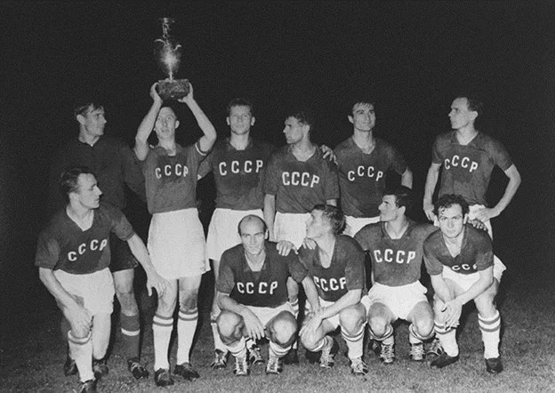 60 years ago the USSR national football team became the first EUROPEAN CHAMPION in history!!! - My, Sport, Lev Yashin, Longpost, USSR national team, Football