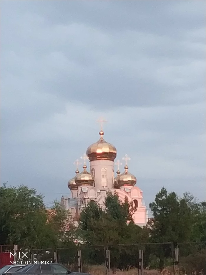 Church of the Holy Equal to the Apostles Prince Vladimir, Bishkek, Kyrgyzstan - My, Temple, Story, Russia