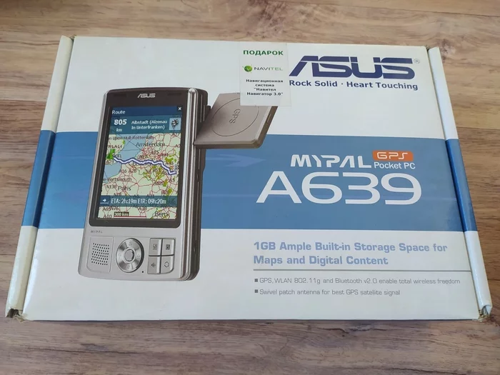 Asus MyPal A639 Retro Review - My, Kpc, Overview, Asus, Longpost