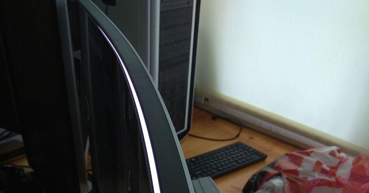 Монитор benq, отошла матрица | Пикабу
