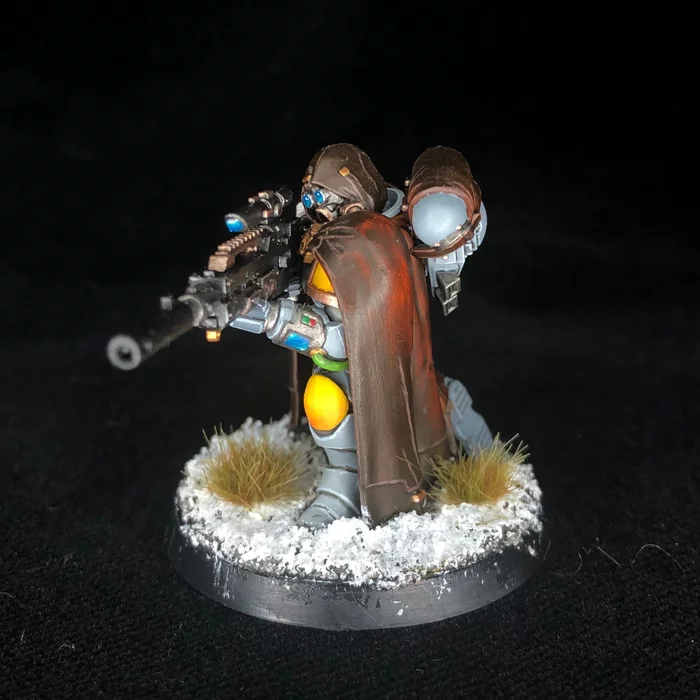 Space Wolves Eliminators ready for action - Моё, Wh miniatures, Warhammer 40k, Primaris Space Marines, Space wolves, Хобби, Миниатюра, Loyal Space marines, Длиннопост