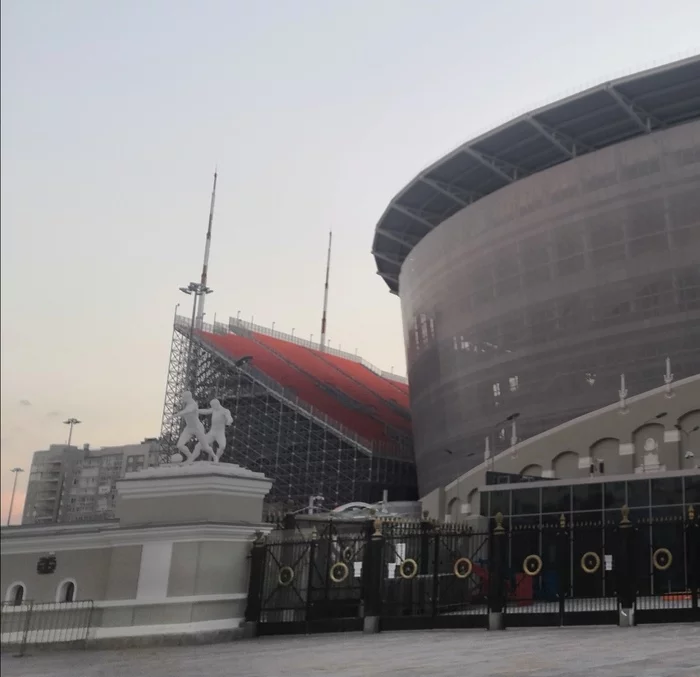 There is nothing more permanent than temporary - Football, 2018 FIFA World Cup, Stadium, Yekaterinburg, Ural, Spartacus, Zenith, Khimki, Longpost